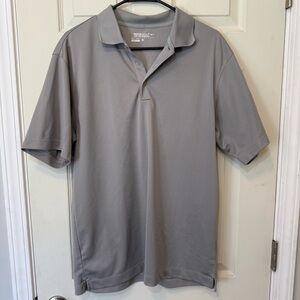 Nike Golf Dri-FIT Gray Performance Polo Shirt Men’s Medium